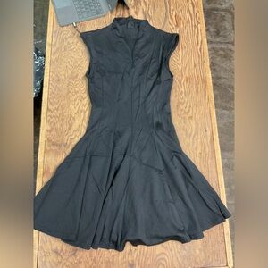 Elegant Black Sleeveless Dress